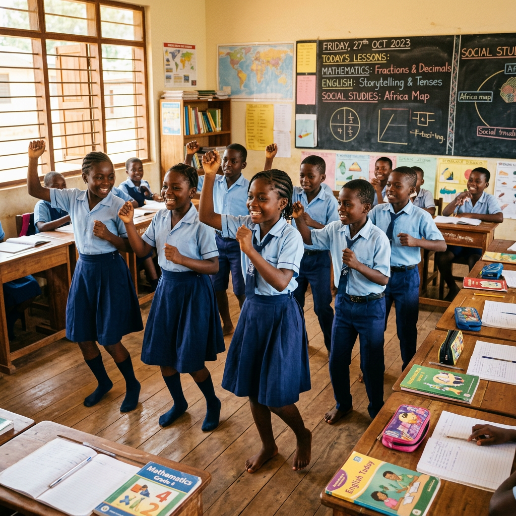Schoolgirls supported by the Explore Trekking Adventure sanitary pad programme