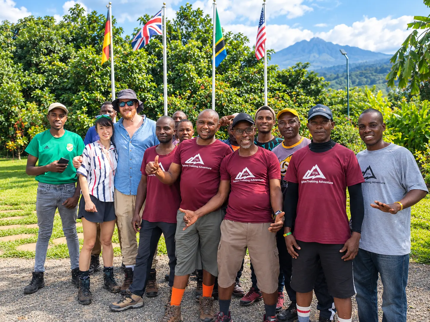 Porters, guides and cooks — the team behind every summit.