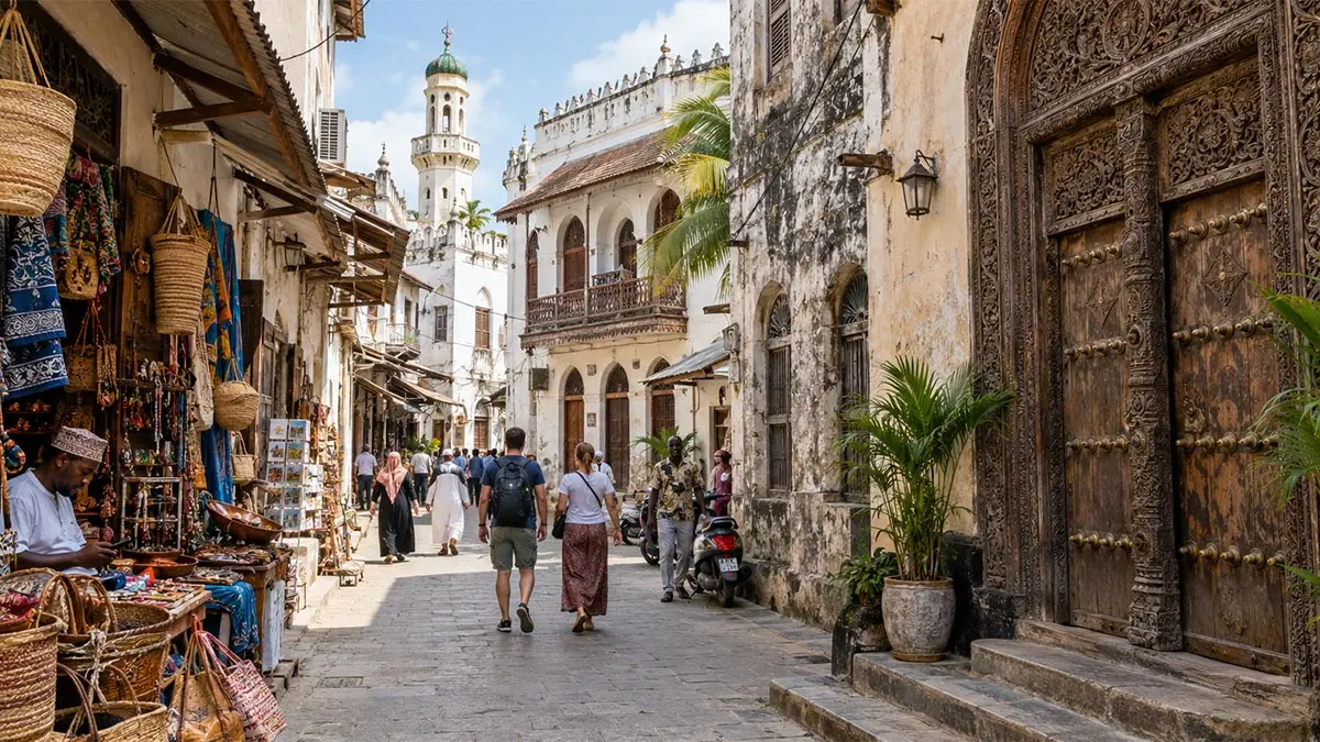 Safari & Zanzibar Beach with Stone Town